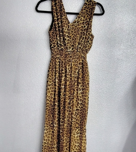 Enfocus Studio Women's Leopard Print Maxi Dress    Size 6 - Picture 2 of 4